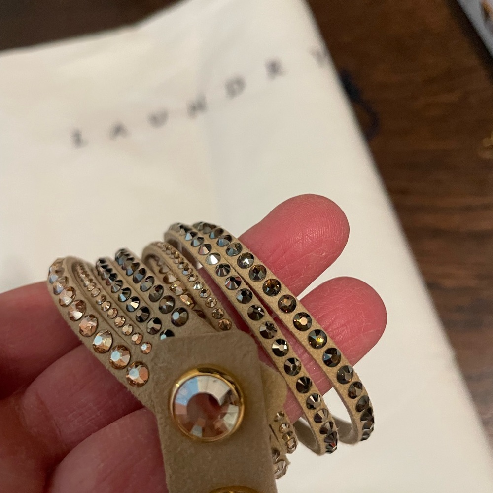 Swarovski Double Wrap Bracelet-Includes Certifica… - image 2